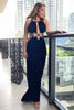 Cutout Infinity Maxi Dress in Black. Scarlette The Label, an online fashion boutique for women.