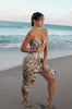 Villa Marie Slip Silk / Satin Dress in Leopard Print from Scarlette The Label, an online fashion boutique for women. Resort Wear Collection SS 2021