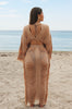 Load image into Gallery viewer, &#39;Paloma&#39; Feathered Thread Resort Flare Set in Tan