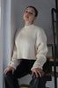 Ribbed Sweater in Cream. Scarlette The Label, an online fashion boutique for women.