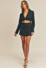 Load image into Gallery viewer, Cutout Collared Blazer Mini Dress in Black. Scarlette The Label, an online fashion boutique and label for women.