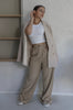 Load image into Gallery viewer, Classic High Waisted Trousers in Taupe. Scarlette The Label, an online fashion boutique for women.