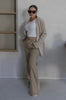 Load image into Gallery viewer, Classic High Waisted Trousers in Taupe. Scarlette The Label, an online fashion boutique for women.