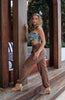 Load image into Gallery viewer, Tie Front Harem Pants in Chocolate Brown. Scarlette The Label, an online fashion boutique for women.