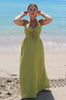 Cut Out Vacation Maxi in Olive Green, Scarlette The Label an online fashion boutique for women.