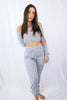 Load image into Gallery viewer, &#39;Home Sweet Home&#39; Off The Shoulder Lounge Set in Gray