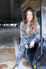 Load image into Gallery viewer, Long sleeve and pant charcoal tie dye loungewear set for Scarlette the Label, an online fashion boutique for women.