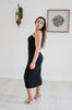 Load image into Gallery viewer, One Shoulder Ribbed Midi Dress in Black. Scarlette The Label, an online fashion boutique and label for women.