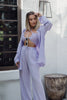 Load image into Gallery viewer, &#39;Montauk&#39; 3 Piece Button Down and Halter Pant Set in Lilac. Scarlette The Label, an online fashion boutique for women.